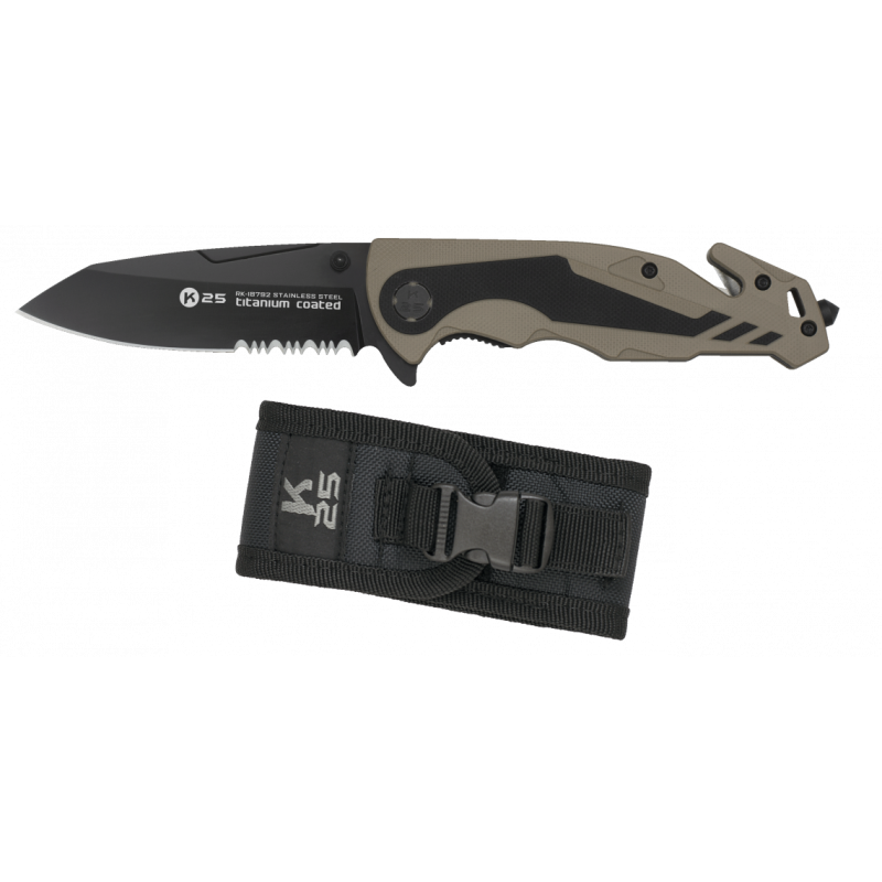 K25 G10 Kojote/schwarzes Messer