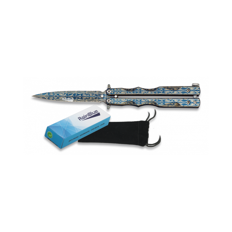 Ventilatore RAINBLUE con laser. Lama 10 cm