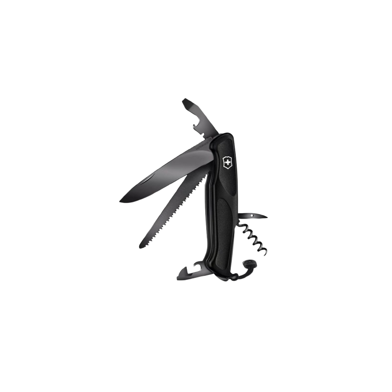 Victorinox Ranger Grip 55 Black Onyx Pocket Knife