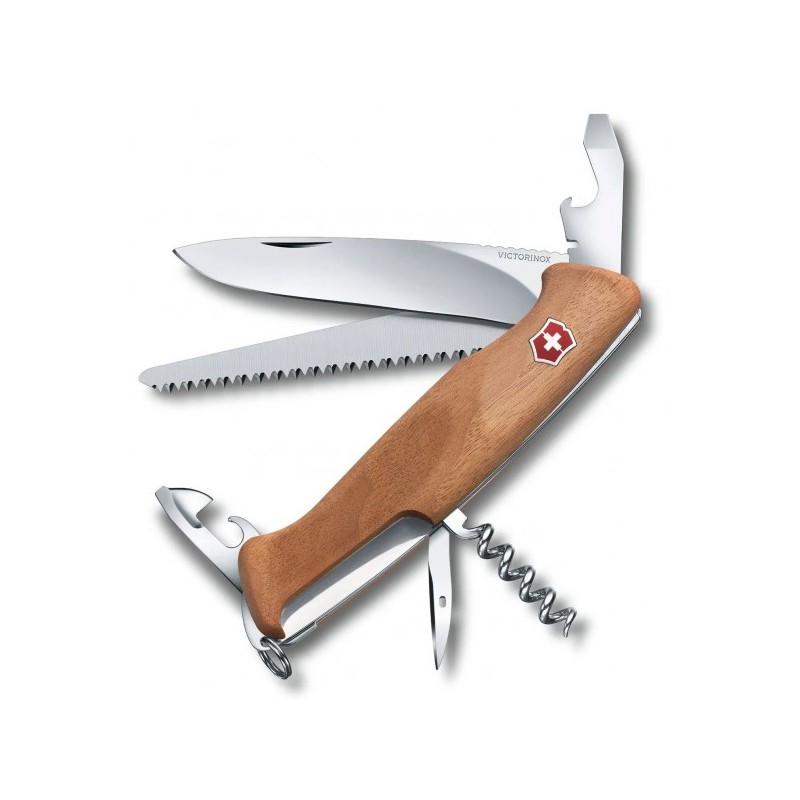 Couteau Victorinox en bois de ranger 55 manches en bois 130MM 10 utilisations