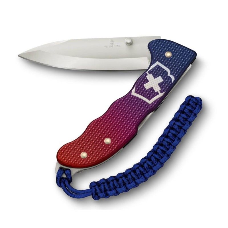 Victorinox Evoke Alox Blu/Rosso coltello da tasca