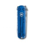 Victorinox Nail Clip 580 Pocket knife, Translucent Blue, 65mm, 8 Uses