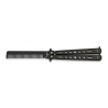 Abanico peine ALBAINOX negro: 10 cms