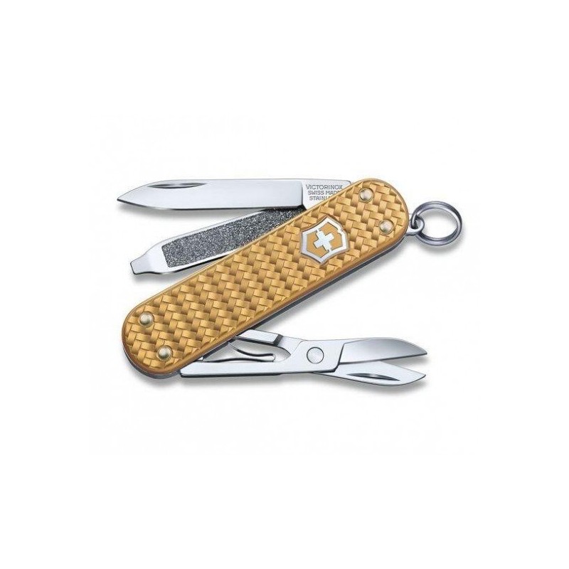 Victorinox Classic Sd Precious Alox Gold pocket knife