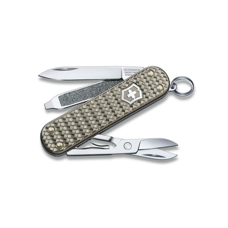 Victorinox Classic Sd Precious Alox Rasoio Grigio
