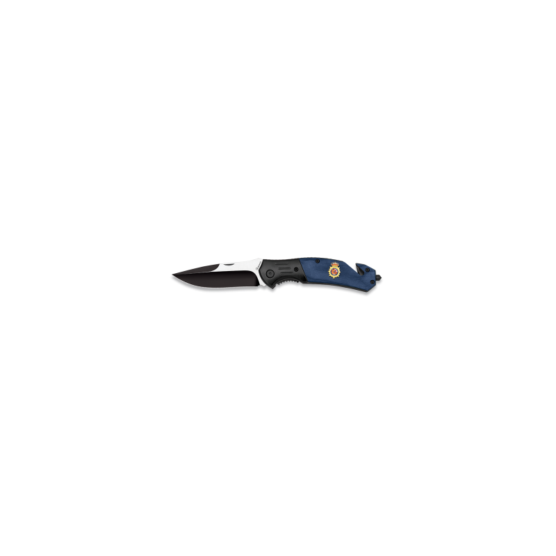 ALBAINOX Coltello Polizia Nazionale Blu