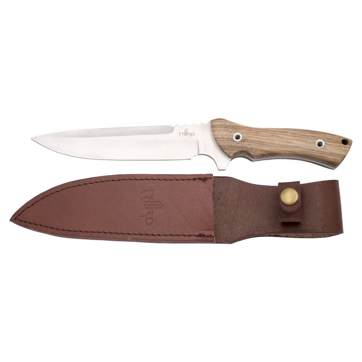 Cuchillo Caza Third Madera Zebrano