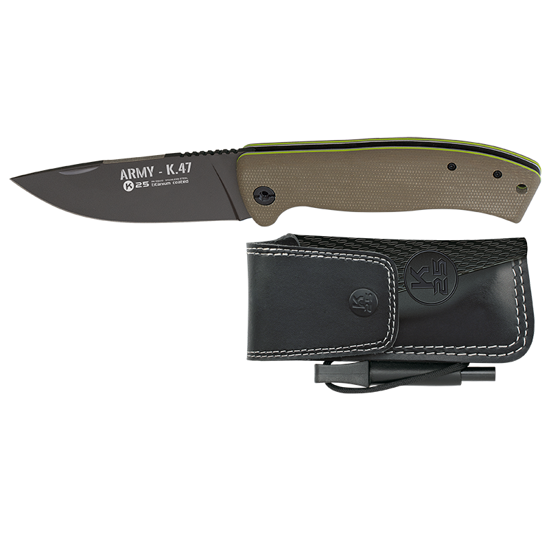 Navaja K25 Army Micarta