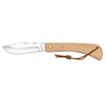 Couteau en bois naturel Albainox. Piston. H. 7