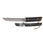 Cuchillo Albainox Tanto hoja Damasco: 15.5 cm