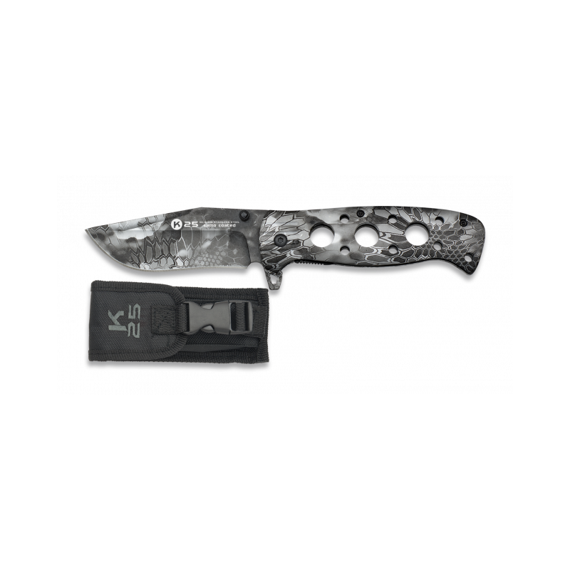 Tactical pocket knife K25 Phyton 86 cm