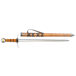 Brown Albainox sword Tole 10 Templar Cross