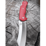 CUDEMAN PENKNIFE TUNDRA 346-JRF RED JUMA WITH SHEATH