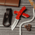 TUNDRA 346-JRF CUDEMAN COLTELLO DA TASCA CON FODERO