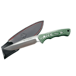 Micarta Green Mudela Faca - Lâmina: 11 cm