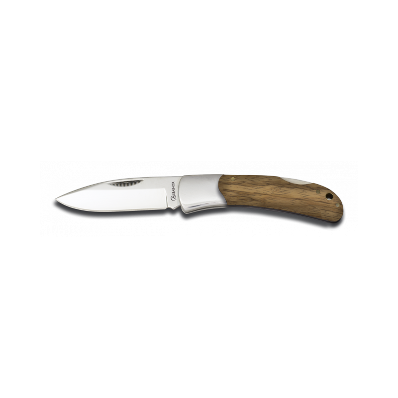 Coltello in legno zebrato Albainox. Lenzuolo 7,8 cm