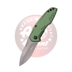 Coltello in alluminio verde
