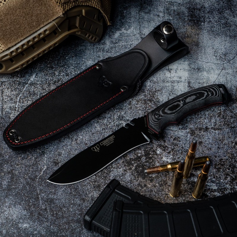 Cudeman Boina Verde Cadete 291-N tactical knife