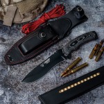 Cuchillo táctico Cudeman Boina Verde Cadete 291-NC