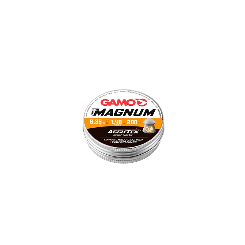 BALINES GAMO PRO-MAGNUM ACCUTEK 6.35 mm