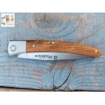Olive wood pocket knife