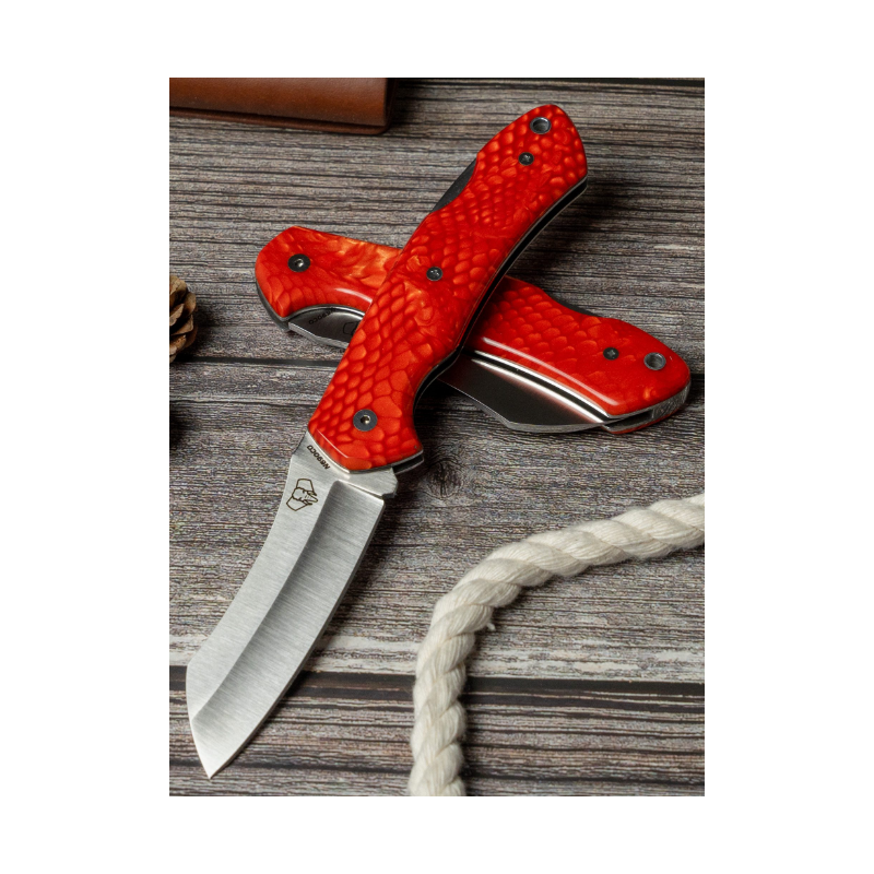 CUDEMAN TUNDRA 346-JR JUMA COLTELLO ROSSO