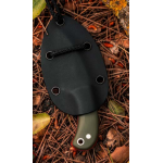 Yoda G10 Green Cudeman coltello da collo