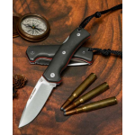 Cudeman Mini Ranger G10 Couteau Noir