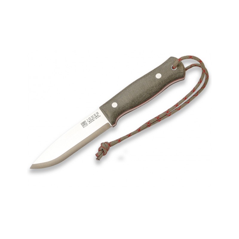 CUCHILLO BUSHCRAFT JOKER BUSHLORD MICARTA VERDE