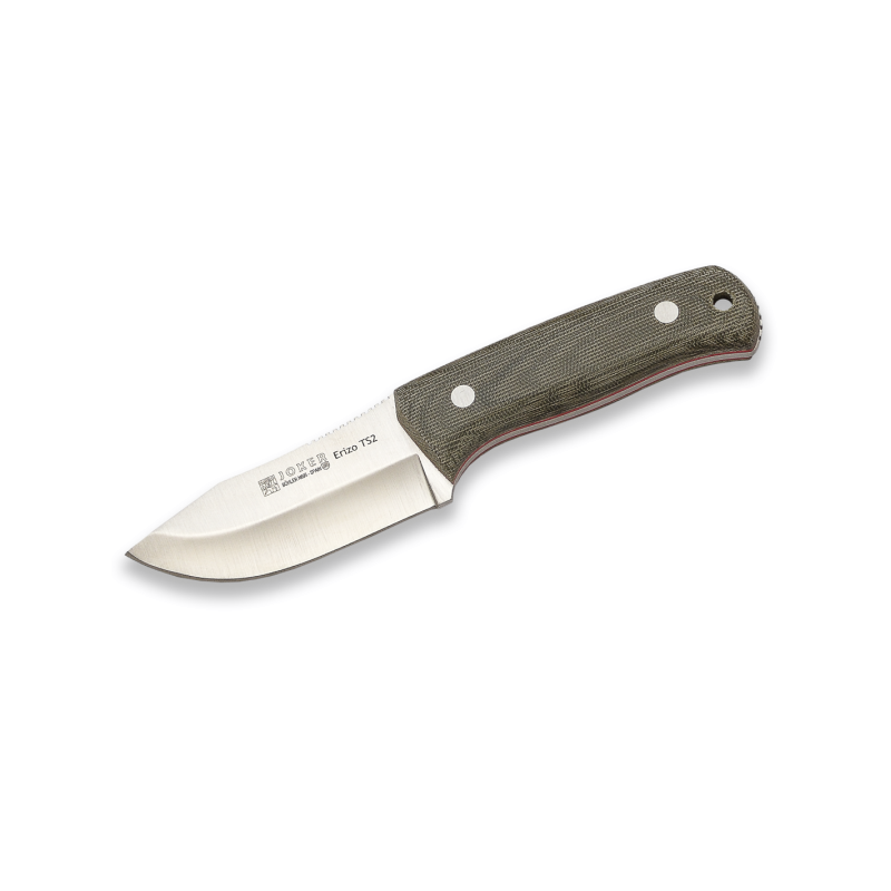 TS2 MICARTA GRÜNER IGEL JOKER MESSER MIT FERROCERIA