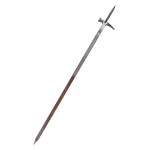 Mittelalterlicher Kriegshammer, 135 cm