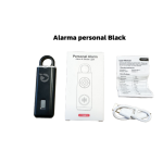 ALARME PERSONNELLE ACTIVE NOIRE