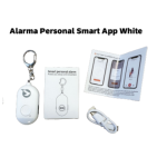 Alarma Personal Smart App White