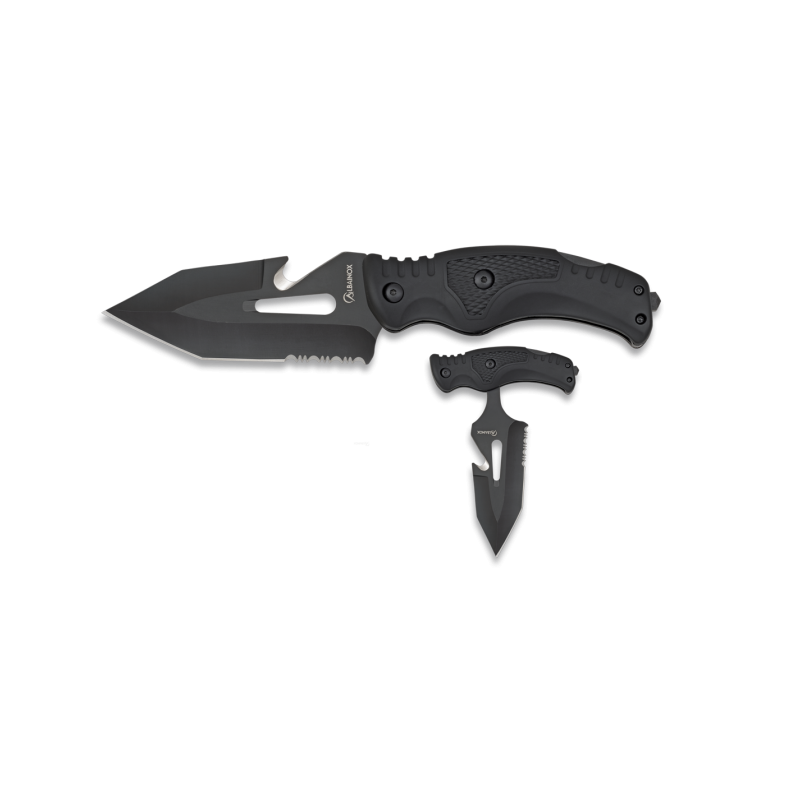 Skinner Albainox Taktisches Messer. Schwarz