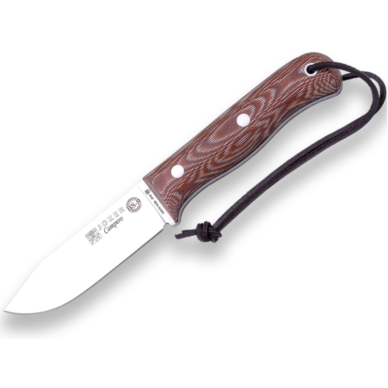BUSHCRAFT BS-9 JOKER CAMPERO MICARTA MESSER