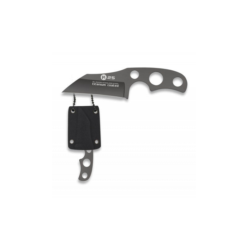 K25 Messer aus Titan mit Kydex.H7 Scheide