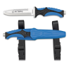 Cuchillo Submarinismo Azul OCTOPUS. 11.5