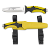 Cuchillo Submarinismo Amarillo OCTOPUS.