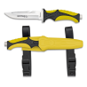 Cuchillo Submarinismo Amarillo Nautilus.