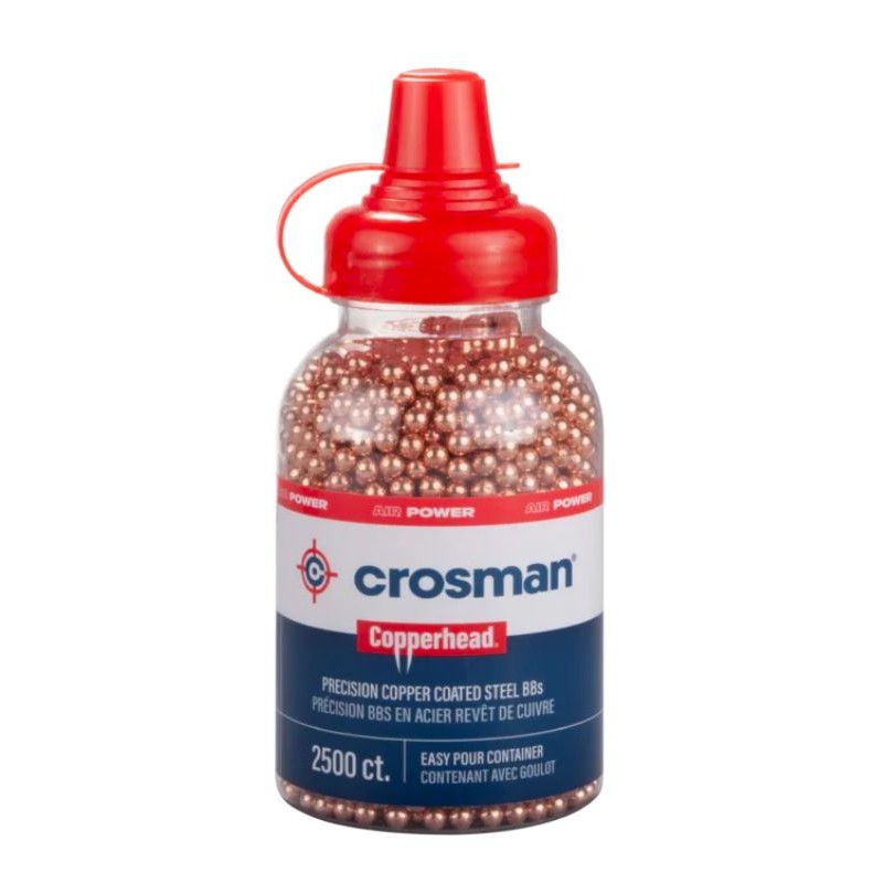 Flacone da 2.500 BBs CROSMAN Copperhead 4,5 mm