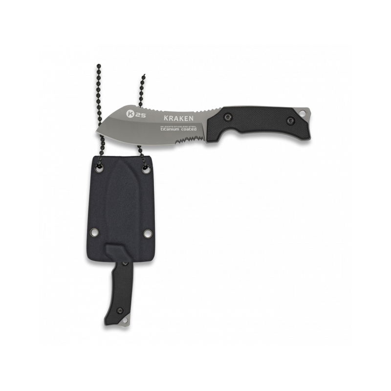 Messer k25 G10 KRAKEN. Kydex. H 7,2 cm