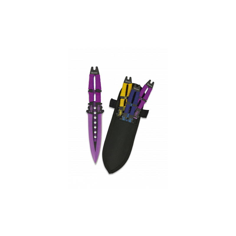 Set mit 3 Stück Albainox Launcher. T 23,5