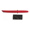 Cuchillo K25 Entrenamiento rojo. H: 18.4