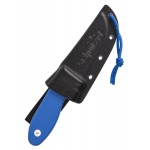 Cuchillo Schnitzel UNU, para niños, azul