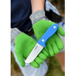 UNU coltello Schnitzel , per bambini, blu