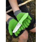 Couteau Schnitzel UNU, pour enfant, vert