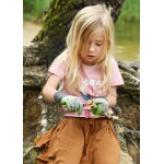 Cuchillo Schnitzel UNU, para niños, rosa