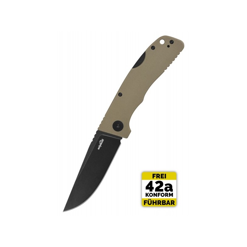 KVAR Schnitzel Taschenmesser, Sand