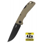 KVAR Schnitzel coltello tascabile, sabbia