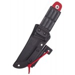 Schnitzel couteau DU, pour enfants, rouge